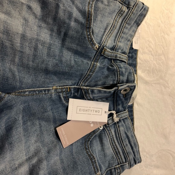 Ardene Eighty Two denim distressed jeans NWT skinny sizec3 - Picture 8 of 11